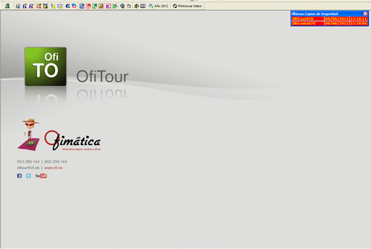 Software Ofimática Mayoristas Turísticos - OfiTour